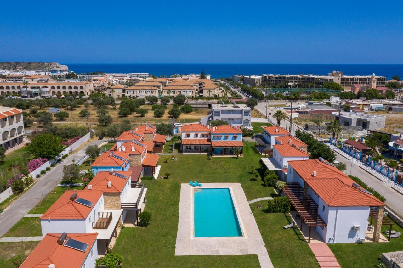 Posidonia Luxury Villas Kolympia โคลิมเบีย ภายนอก รูปภาพ