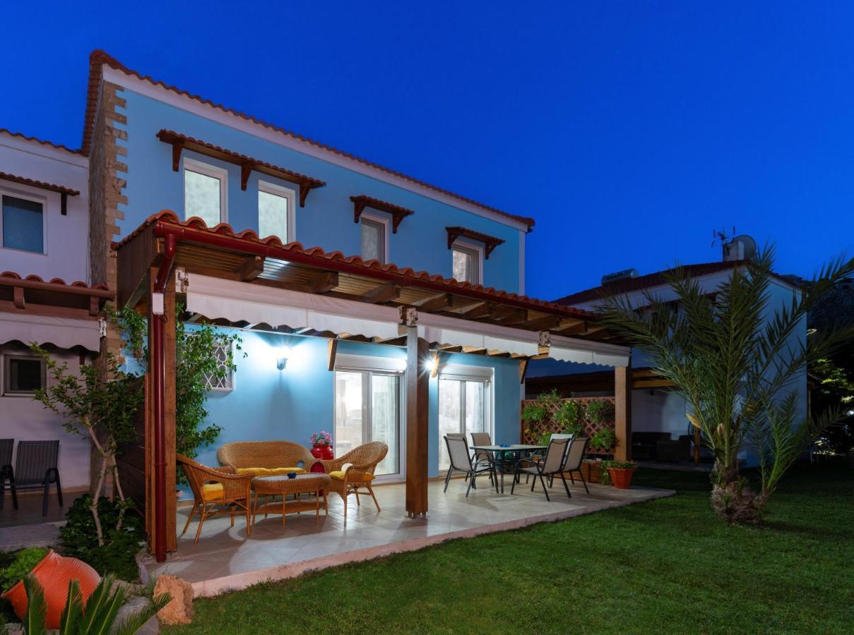 Posidonia Luxury Villas Kolympia โคลิมเบีย ภายนอก รูปภาพ