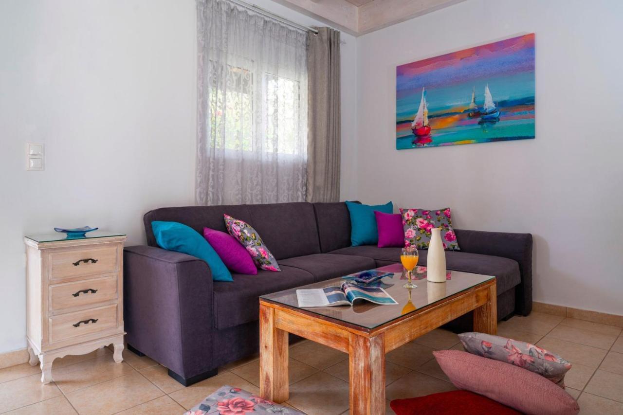 Posidonia Luxury Villas Kolympia โคลิมเบีย ภายนอก รูปภาพ