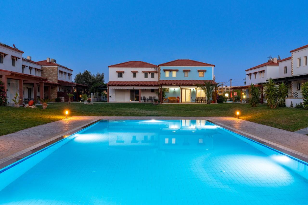 Posidonia Luxury Villas Kolympia โคลิมเบีย ภายนอก รูปภาพ