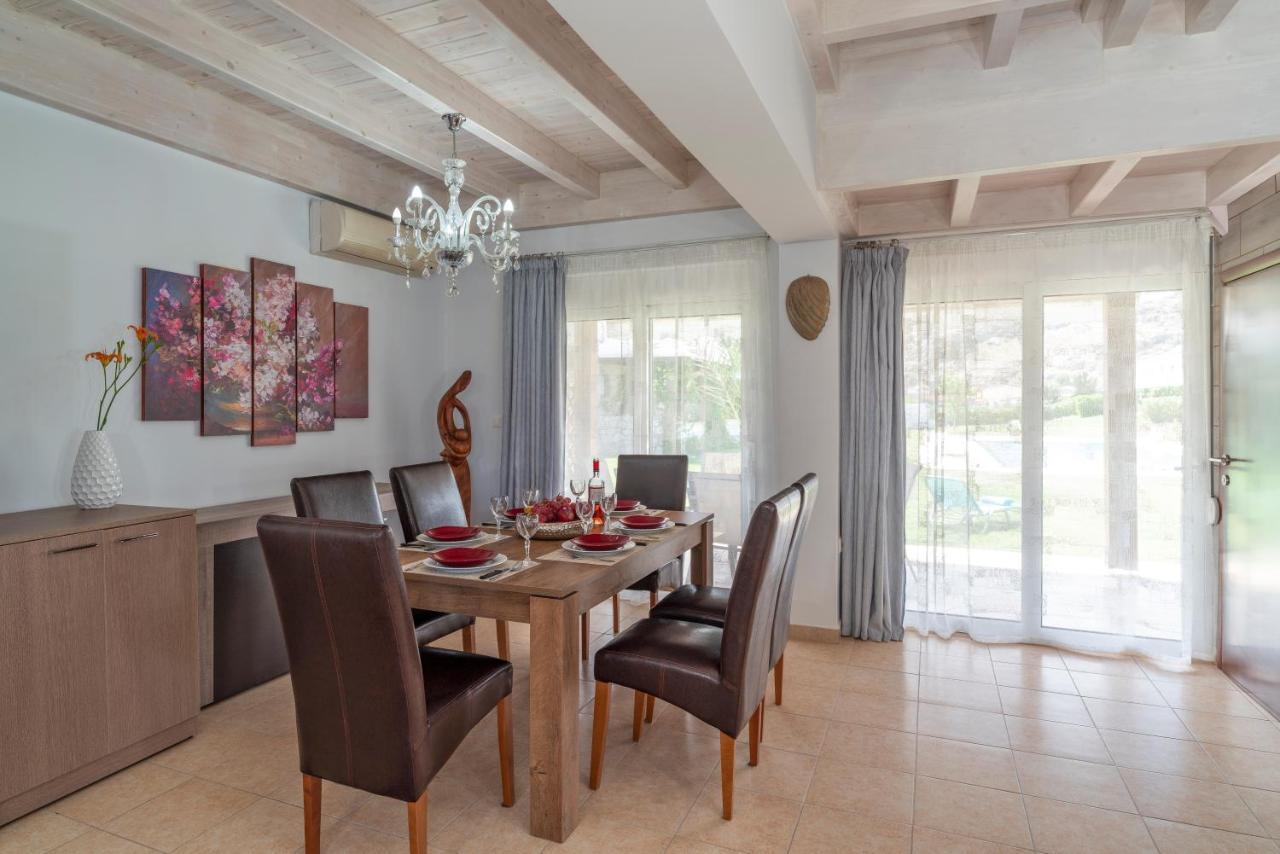 Posidonia Luxury Villas Kolympia โคลิมเบีย ภายนอก รูปภาพ